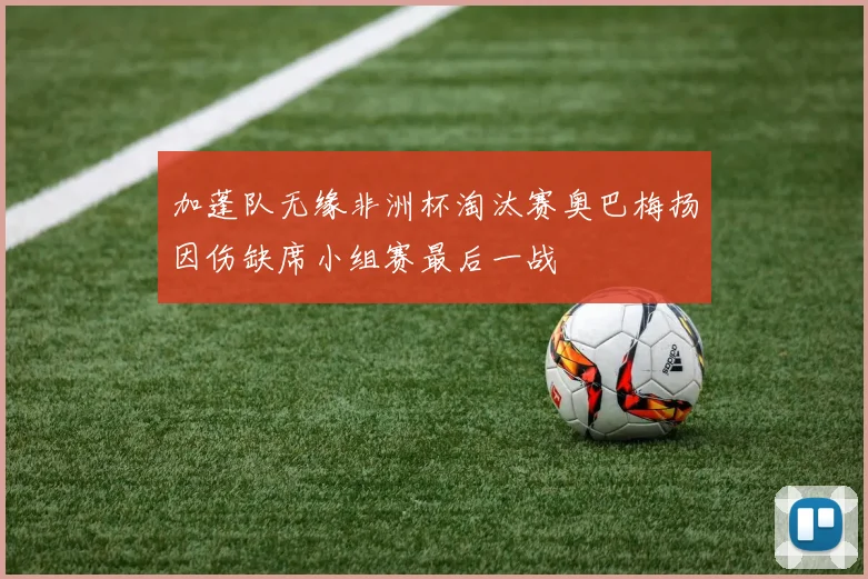 加蓬队无缘非洲杯淘汰赛奥巴梅扬因伤缺席小组赛最后一战