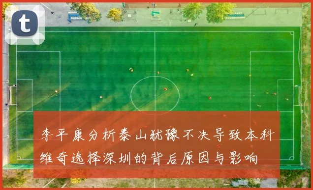 李平康分析泰山犹豫不决导致本科维奇选择深圳的背后原因与影响