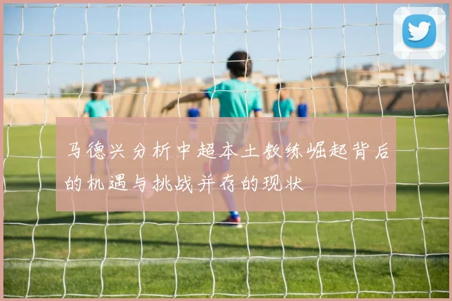 马德兴分析中超本土教练崛起背后的机遇与挑战并存的现状